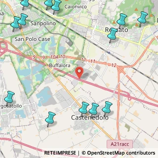 Mappa A4 Torino - Trieste, 25086 Brescia BS, Italia (3.51846)