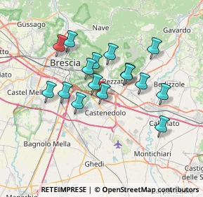 Mappa A4 Torino - Trieste, 25086 Brescia BS, Italia (5.975)