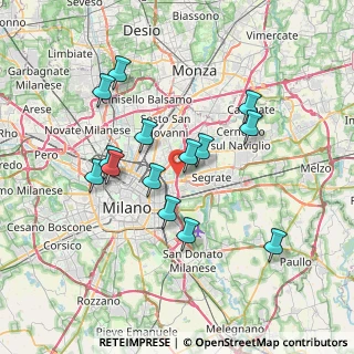Mappa Via Canelli, 20134 Milano MI, Italia (6.705)