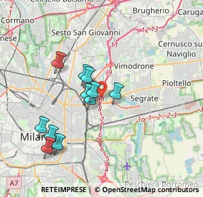 Mappa Via Canelli, 20134 Milano MI, Italia (3.43333)