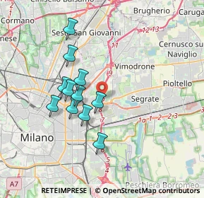 Mappa Via Canelli, 20134 Milano MI, Italia (3.09909)