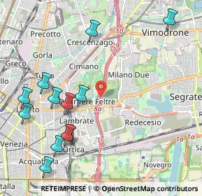 Mappa Via Canelli, 20134 Milano MI, Italia (2.51167)