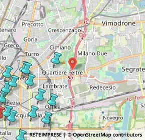 Mappa Via Canelli, 20134 Milano MI, Italia (3.50765)