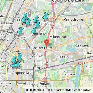 Mappa Via Canelli, 20134 Milano MI, Italia (2.765)