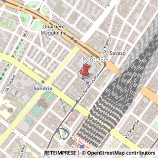 Mappa Via Giovanni Schiaparelli,  7, 20125 Milano, Milano (Lombardia)