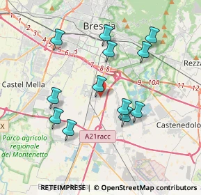 Mappa 25010 Brescia BS, Italia (3.54083)