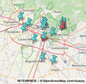 Mappa 25010 Brescia BS, Italia (6.575)
