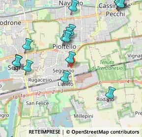 Mappa Via Generale Carlo Alberto dalla Chiesa, 20096 Pioltello MI, Italia (2.59882)