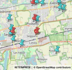 Mappa Via Generale Carlo Alberto dalla Chiesa, 20096 Pioltello MI, Italia (2.66813)