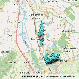Mappa Via Roma, 10016 Montalto Dora TO, Italia (2.4165)