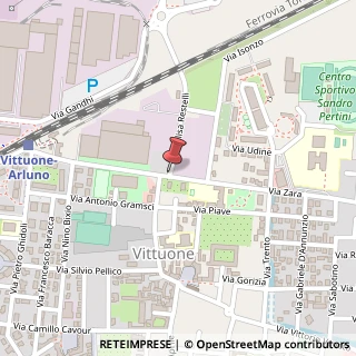 Mappa Via Elisa Restelli,  28, 20010 Vittuone, Milano (Lombardia)