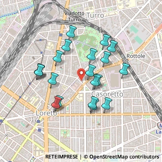Mappa Via Cecilio Stazio, 20131 Milano MI, Italia (0.434)