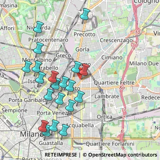 Mappa Via Cecilio Stazio, 20131 Milano MI, Italia (2.222)