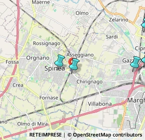 Mappa Via Vittore Carpaccio, 30038 Spinea VE, Italia (4.0655)