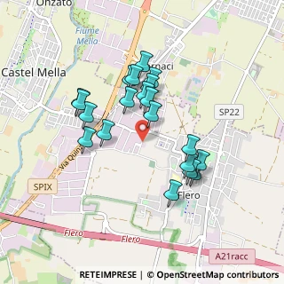 Mappa Via L. Pirandello, 25020 Brescia BS, Italia (0.7785)