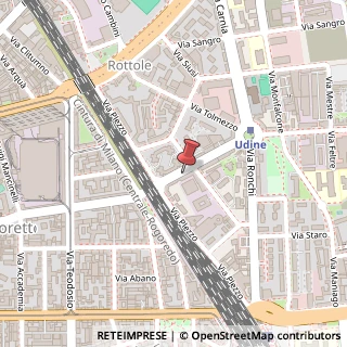 Mappa Via Pordenone, 8, 20132 Milano, Milano (Lombardia)