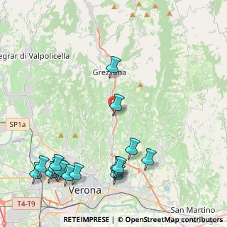 Mappa Via Valpantena, 37121 Verona VR, Italia (5.56647)