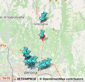 Mappa Via Valpantena, 37121 Verona VR, Italia (4.6245)