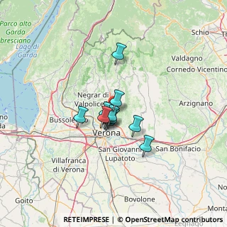 Mappa Via Valpantena, 37121 Verona VR, Italia (7.3775)