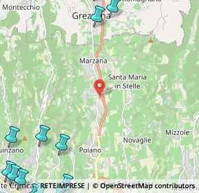 Mappa Via Valpantena, 37121 Verona VR, Italia (4.06154)