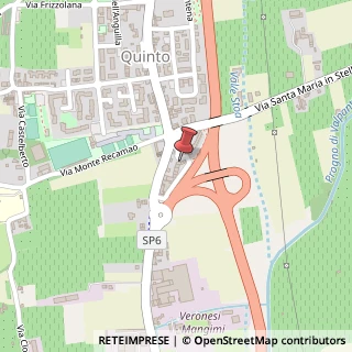Mappa Via Valpantena, 18/A, 37121 Negrar, Verona (Veneto)