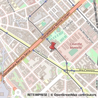 Mappa Via Giuseppe Arimondi, 5, 20155 Milano, Milano (Lombardia)