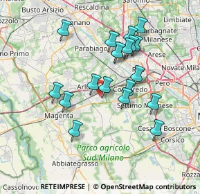 Mappa Via Fiume, 20018 Sedriano MI, Italia (6.62842)