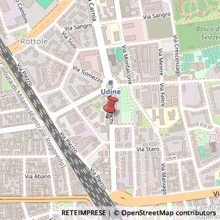 Mappa Via Ronchi, 39, 20134 Milano, Milano (Lombardia)
