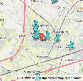 Mappa 30038 Spinea VE, Italia (2.29583)
