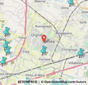 Mappa 30038 Spinea VE, Italia (3.76923)