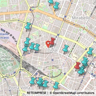Mappa Via Traù, 20159 Milano MI, Italia (0.737)