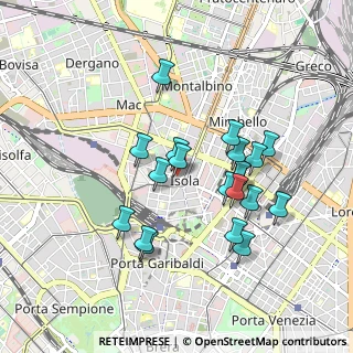 Mappa Via Traù, 20159 Milano MI, Italia (0.8105)
