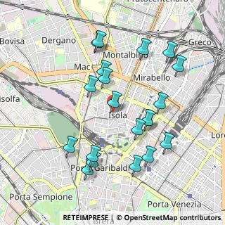 Mappa Via Traù, 20159 Milano MI, Italia (0.9825)