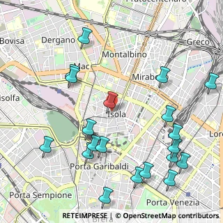 Mappa Via Traù, 20159 Milano MI, Italia (1.2815)