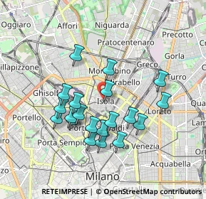 Mappa Via Traù, 20159 Milano MI, Italia (1.6315)