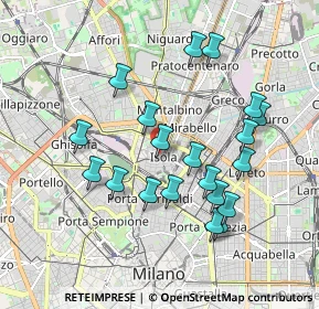 Mappa Via Traù, 20159 Milano MI, Italia (1.795)