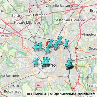 Mappa Via Traù, 20159 Milano MI, Italia (3.50158)