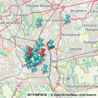 Mappa Via Ludovico D'Aragona, 20137 Milano MI, Italia (3.511)