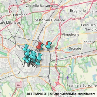 Mappa Via Ludovico D'Aragona, 20137 Milano MI, Italia (3.7875)