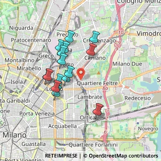 Mappa Via Ludovico D'Aragona, 20137 Milano MI, Italia (1.62)