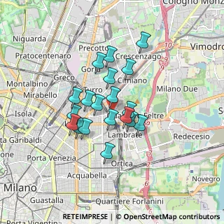 Mappa Via Ludovico D'Aragona, 20137 Milano MI, Italia (1.30684)