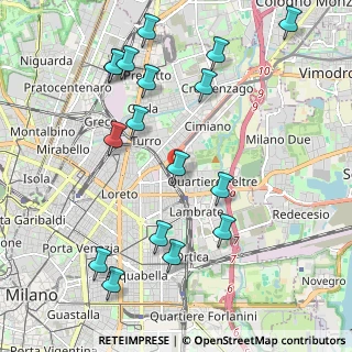 Mappa Via Ludovico D'Aragona, 20137 Milano MI, Italia (2.34647)