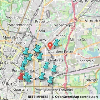 Mappa Via Ludovico D'Aragona, 20137 Milano MI, Italia (2.386)