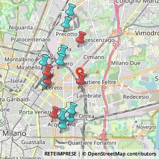 Mappa Via Ludovico D'Aragona, 20137 Milano MI, Italia (2.138)