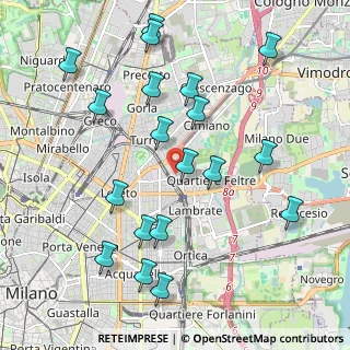 Mappa Via Ludovico D'Aragona, 20137 Milano MI, Italia (2.23211)