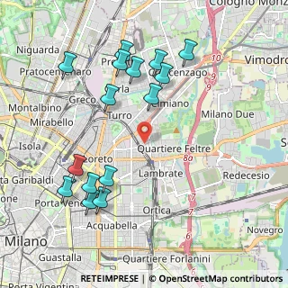 Mappa Via Ludovico D'Aragona, 20137 Milano MI, Italia (2.20133)
