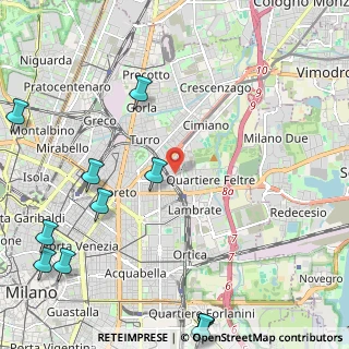 Mappa Via Ludovico D'Aragona, 20137 Milano MI, Italia (3.3775)