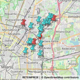 Mappa Via Ludovico D'Aragona, 20137 Milano MI, Italia (1.5115)