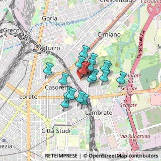 Mappa Via Ludovico D'Aragona, 20137 Milano MI, Italia (0.517)