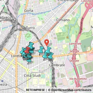 Mappa Via Ludovico D'Aragona, 20137 Milano MI, Italia (0.978)